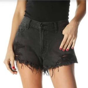 Abercrombie and fitch high wasted black jeans NWOT